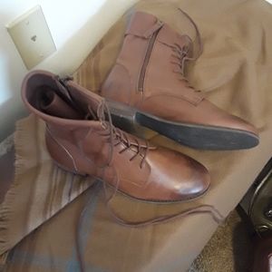 Jjill boots, brown, all leather